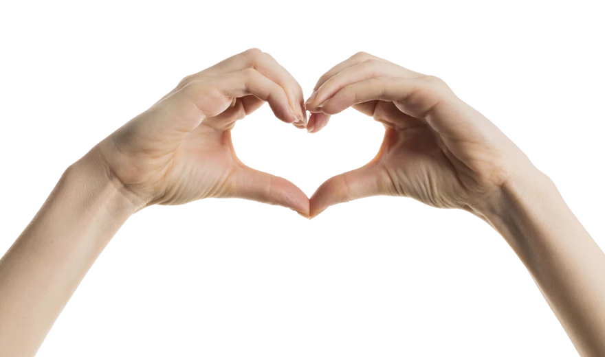 Heart hands