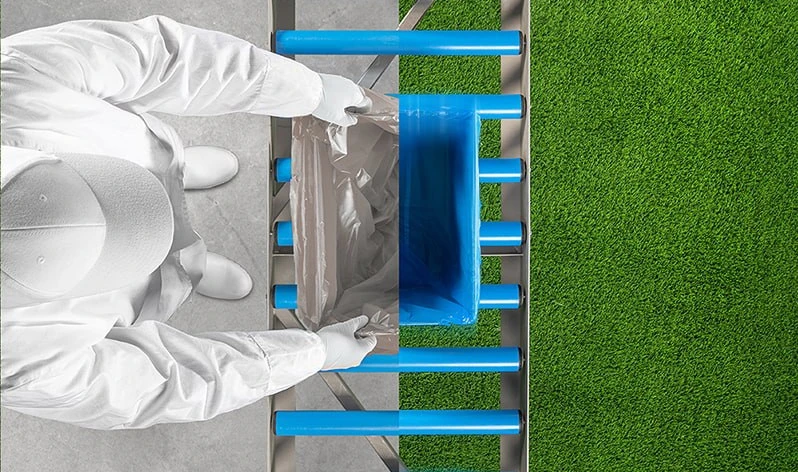 Niverplast split screen smaller
